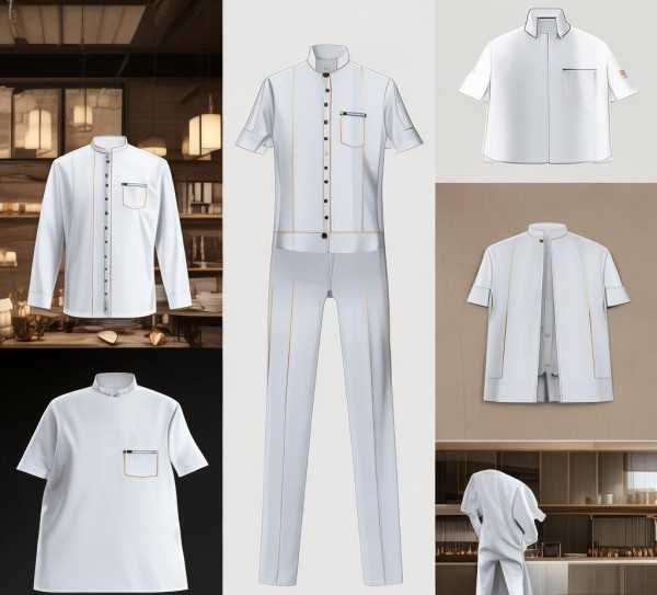 餐饮酒店服务员工作服设计与使用的全面考量