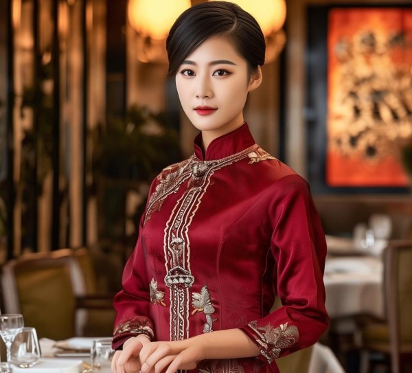 旗袍的选择，影响服务员职业形象的多重因素