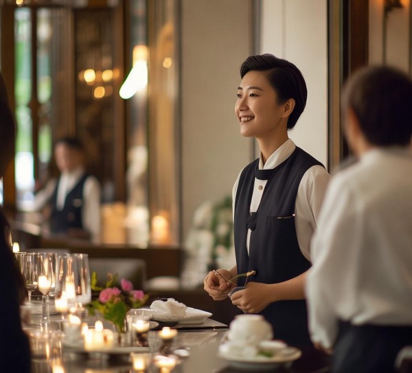 从尊重到礼貌，酒店餐饮服务中的敬语之光